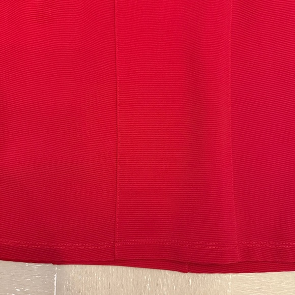 Sunny Girl Red A-Line Scoop Neck Midi Dress - Picture 3 of 8